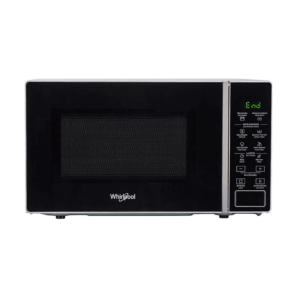MICROONDAS WHIRLPOOL WMS20S 20L S/ GRILL SILVER EDWMS20SZIM
