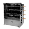 SPIEDO ROTATIVO P/ POLLO METVISA 40KG - 4 ESPETOS GAPM-ASER40