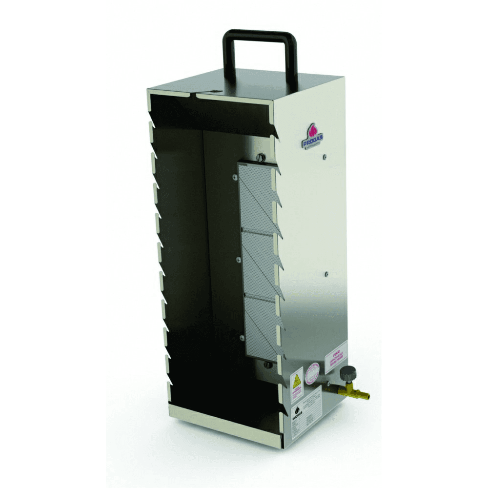 CHURRASQUERA PR-199 PROGAS INOX A GAS 10 ESPETOS 220/50 GCHPR-PR199
