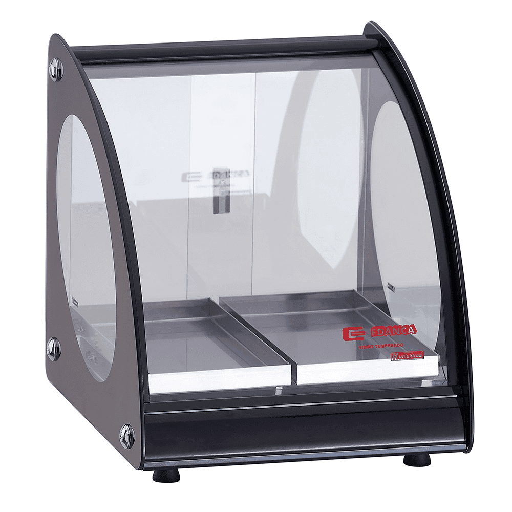 EXHIBIDOR TERMICO EDANCA EAM02 2 BANDEJAS 220V GETE-EAM02