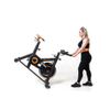 BICICLETA SPINNING SEMI PROFESIONAL EVOLUTION SP2600 130KG DISCO 20KG GIMEVSP2600-N