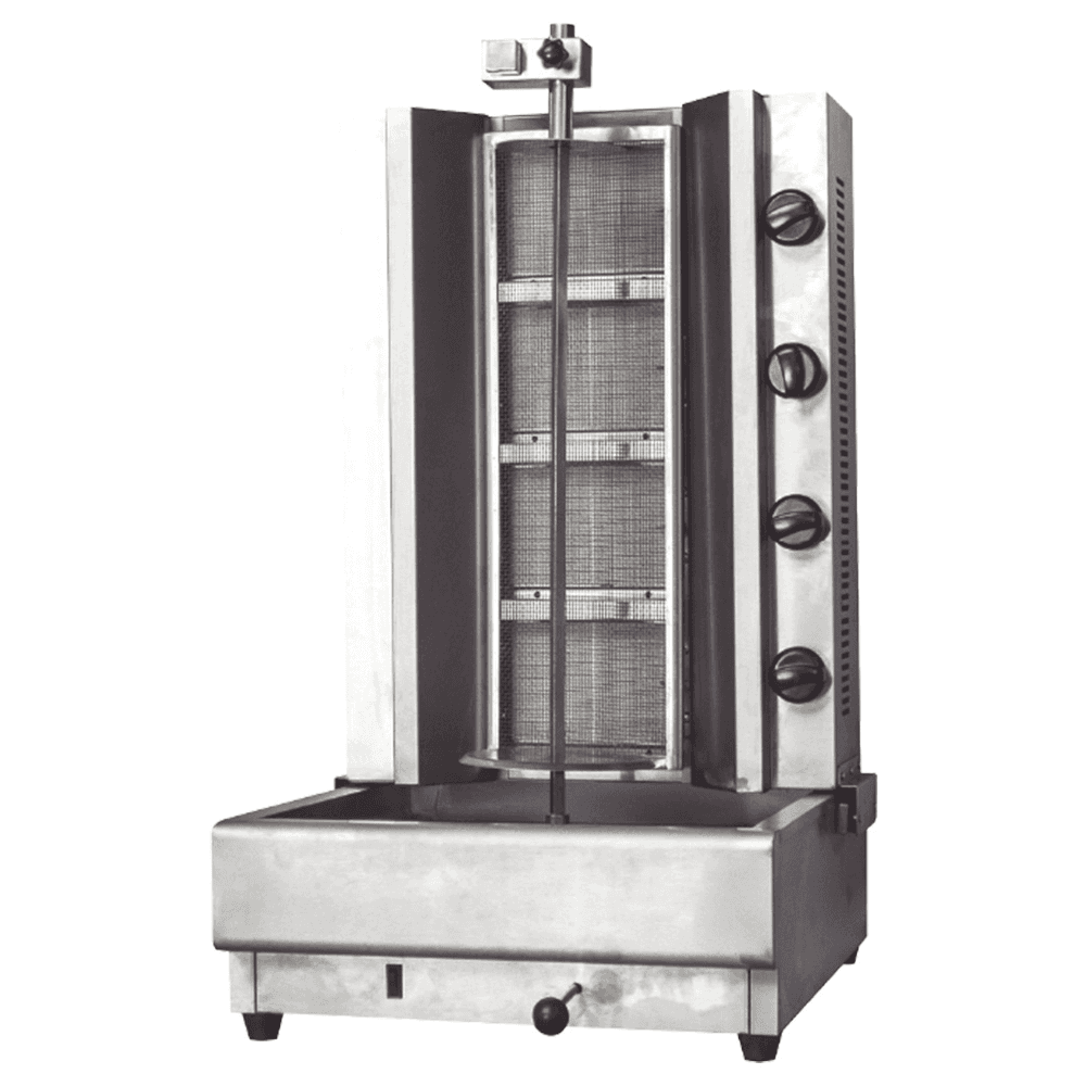 MAQUINA P/LOMITO ARABE TOKYO INDUSTRIAL GB950 POWER 51180BTU/H INOX ROT. 5RPM/MI GKMTGB950