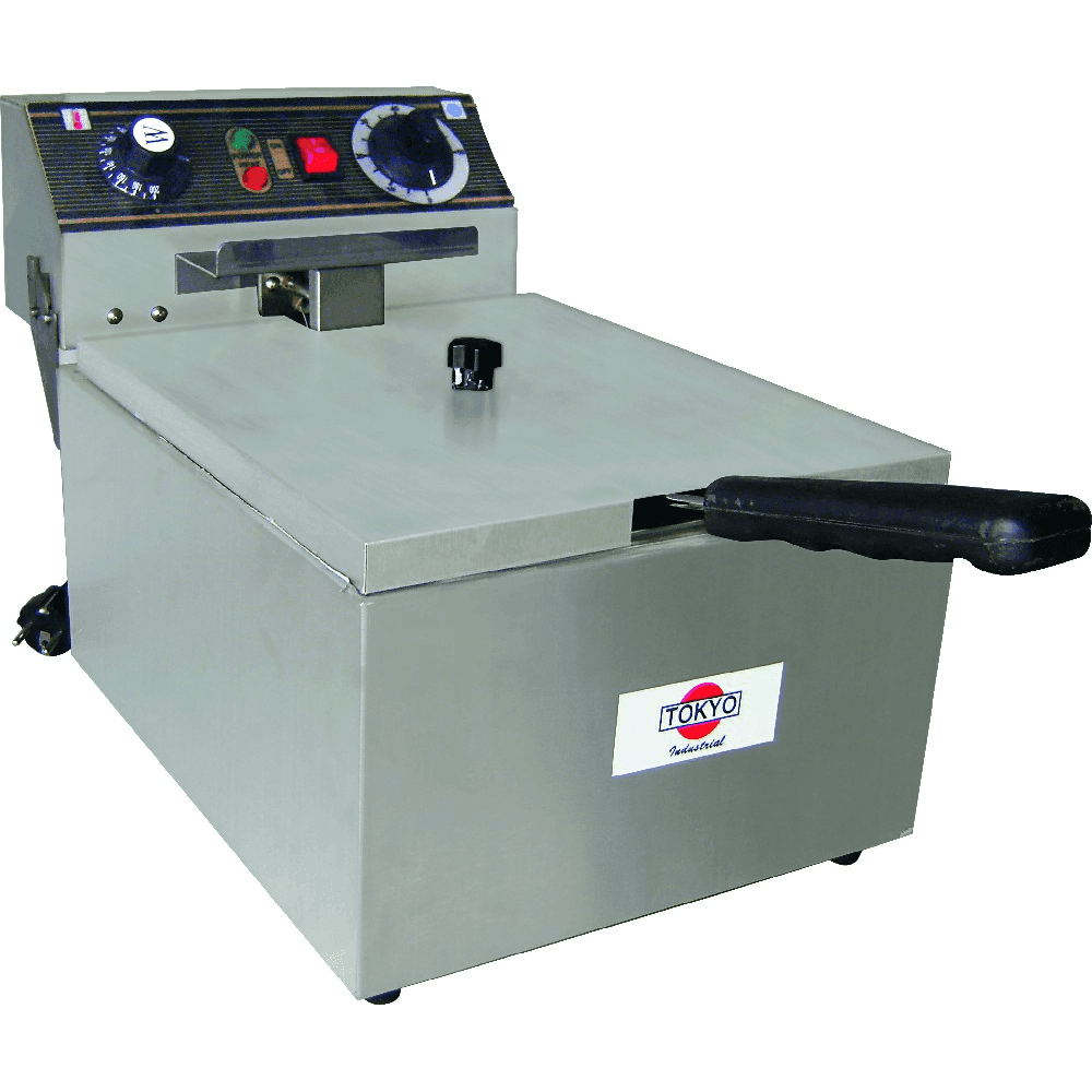 FREIDORA TOKYO IND MOD LR-EF-101B TACHO RECTANGULAR 5LTS 3000W 220V GT-LREF101B