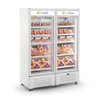 VISICOOLER ECOSILKON PARA CONGELADOS C/ LUZ LED 1300 LTS MOD VCCG1300 BL GVEVCCG1300