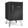 FRIGOBAR WHIRLPOOL VINTAGE WRA08BVD NEGRO 76L FRIO HUMEDO + ADAPTADOR HEWRA08HEDWX