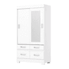 ROPERO BRIZ BE25 2PT CORREDIZA C/ESP 3PZ INV-96006