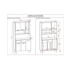 MUEBLE DE COCINA KP GOLD 6 INV-96909