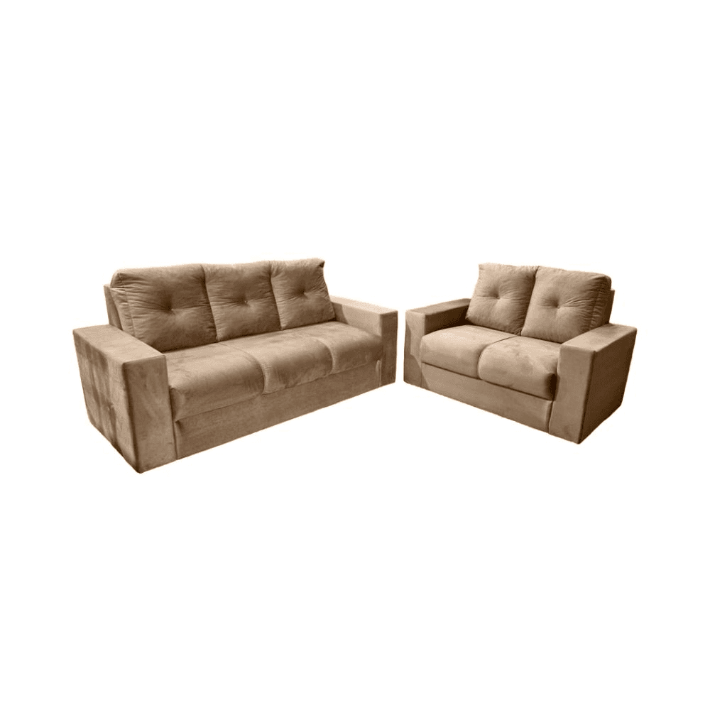 LIVING JB RUBI 2PZ BEIGE COVERT INV-87022
