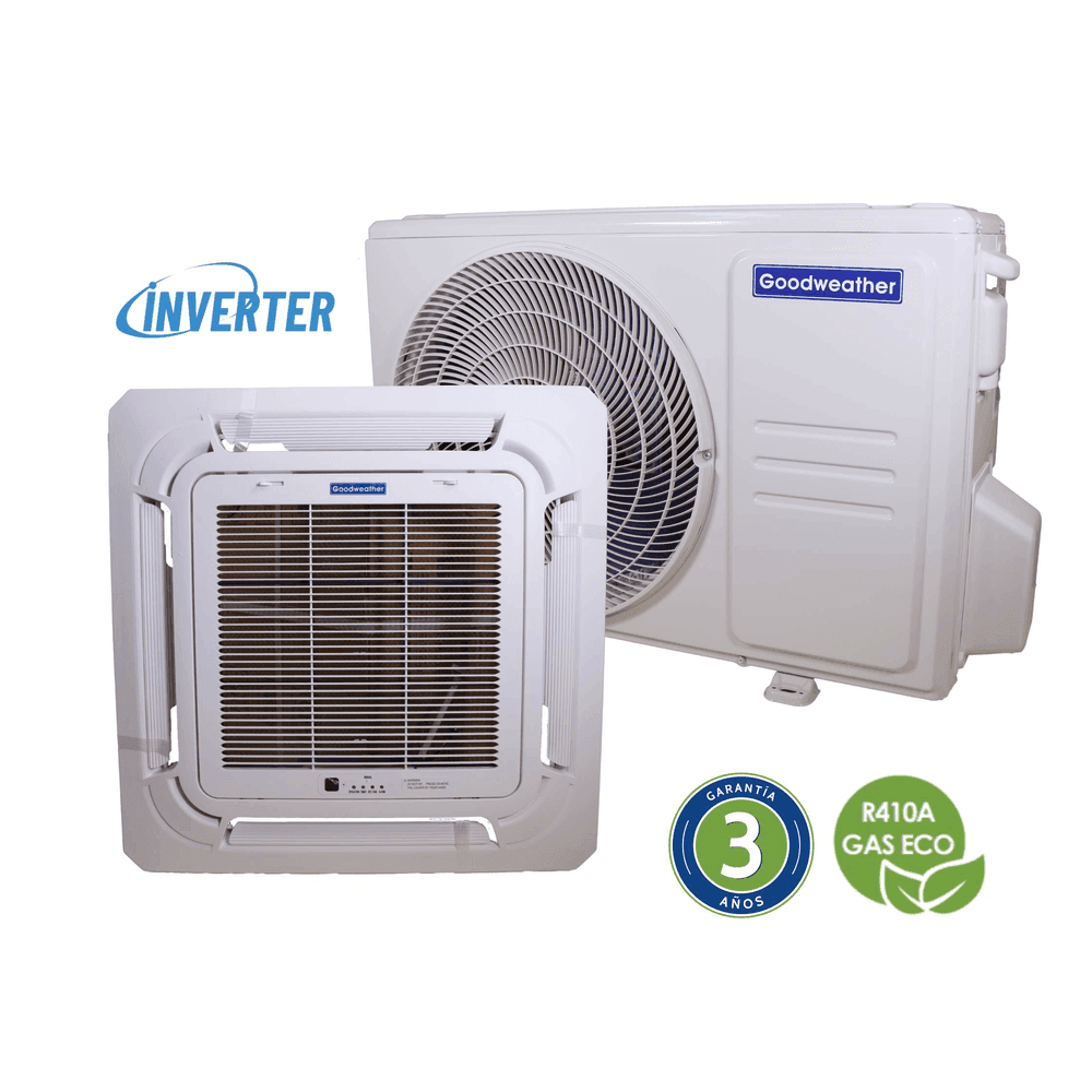 AIRE GOODWEATHER CASSETTE 12.000 BTU GW-12CAINVSD - INVERTER INV-87126