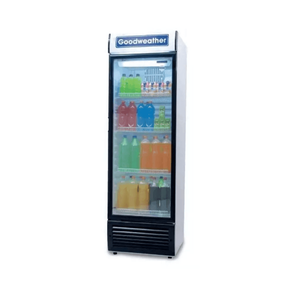 EXHIBIDOR GOODWEATHER 450L -FRIO HUMEDO INV-95000