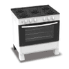 COCINA FAMA ARIA GLASS 5H BLANCO INV-97478
