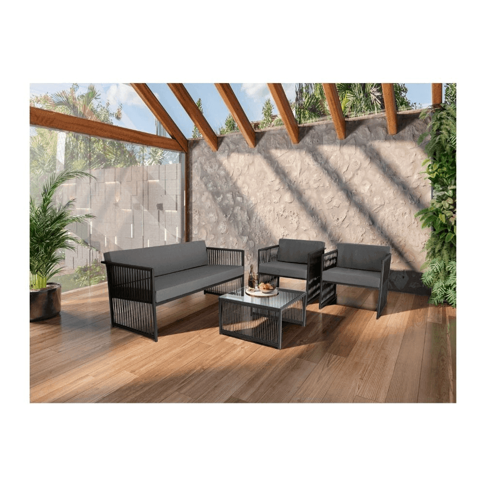 JUEGO DE JARDIN FAMAIS SANTIAGO C/MESA INV-98126