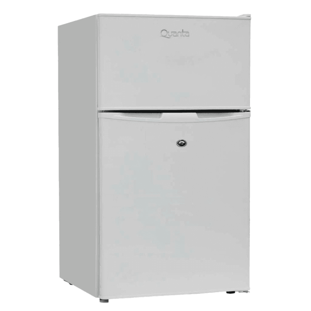 FRIG. QUANTA QTFRI89 2PUERTAS/REVERSI/LLAVE/220V/50-60HZ-BL QNT-101646