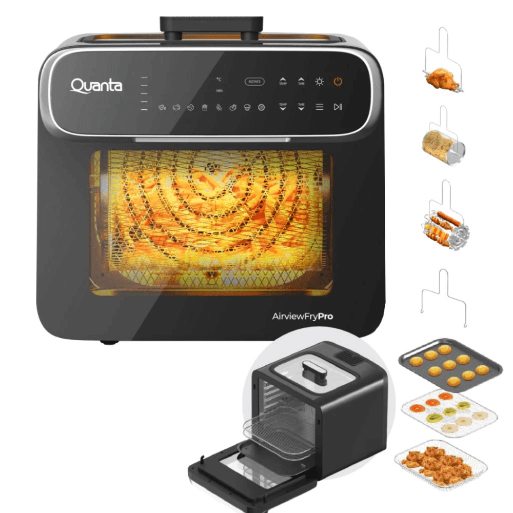 FREID ELEC QUANTA QTFTH130 220V~60HZ/1600W/4EN1/13L/HORNO/DIG QNT-108690
