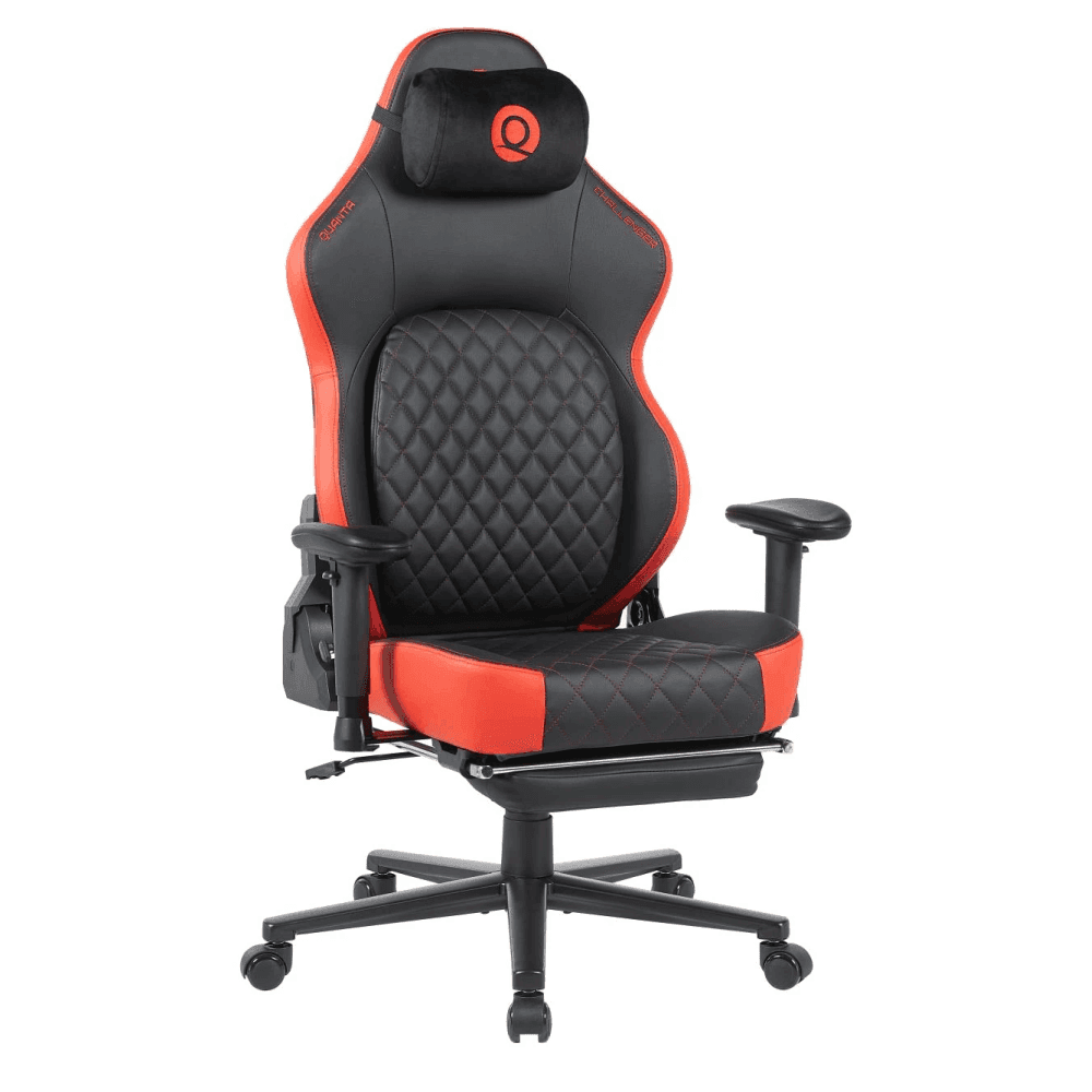 SILLA GAMER QUANTA QTSG4 CHALLENGER C/SOP LUMBAR ARTIC RJ QNT-125345
