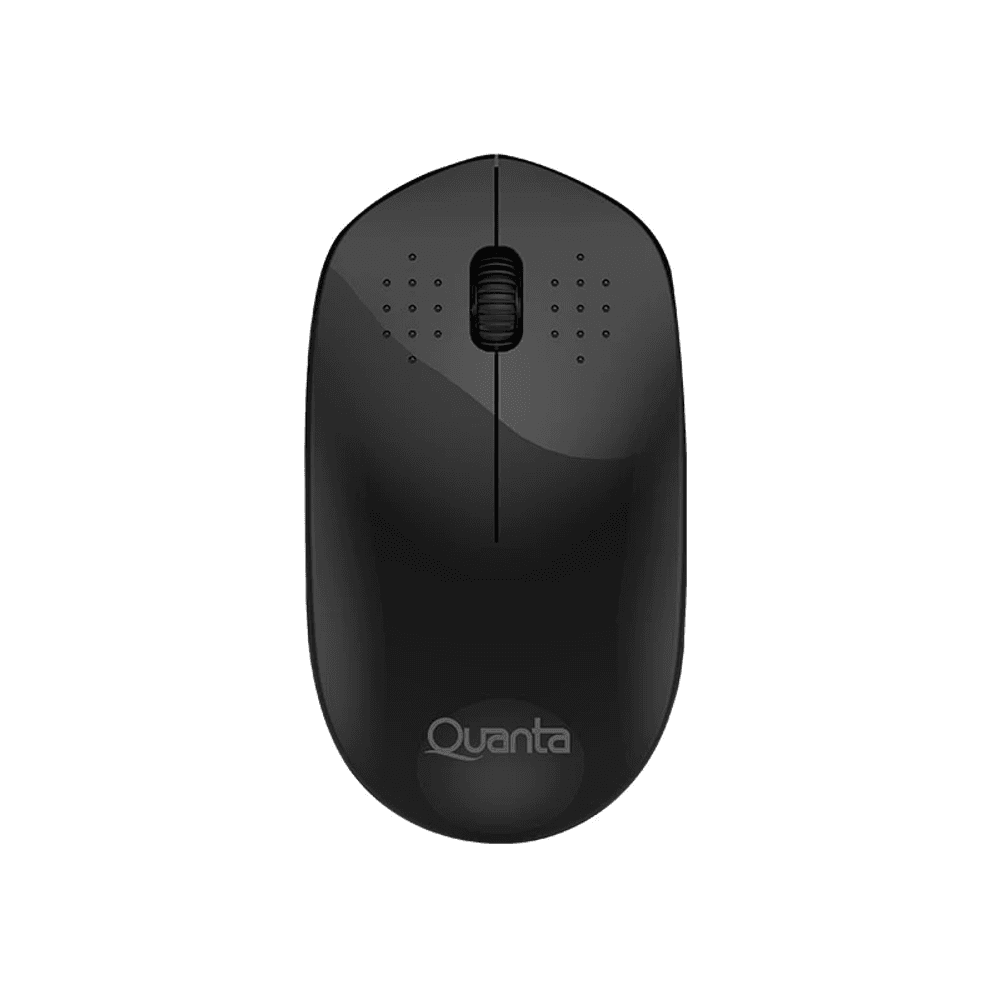 MOUSE INALAMBRICO QUANTA QTMSS10 CLICK SILENCIOSO 1200DPI-NGø QNT-33435