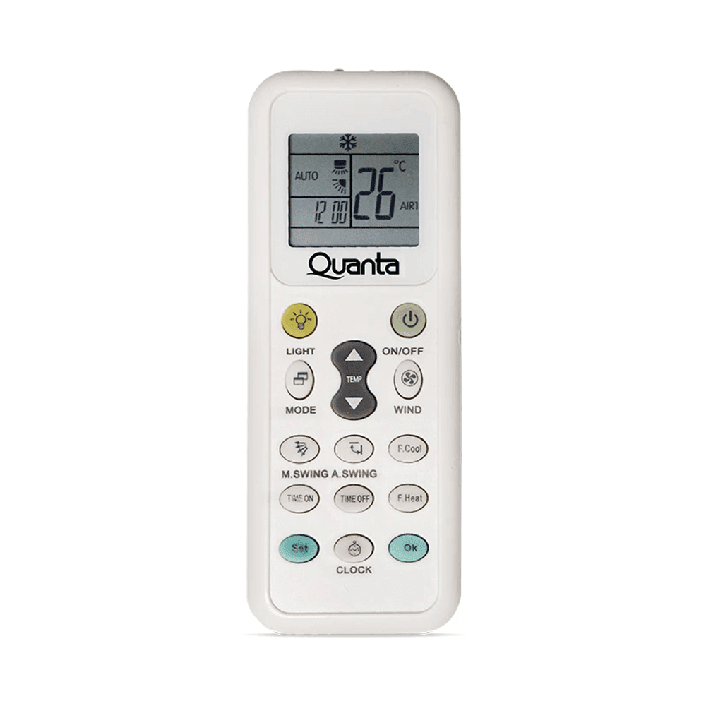 CONTROL REM AIRE QUANTA QTEAC3010 DISP.LCD-BL QNT-6736