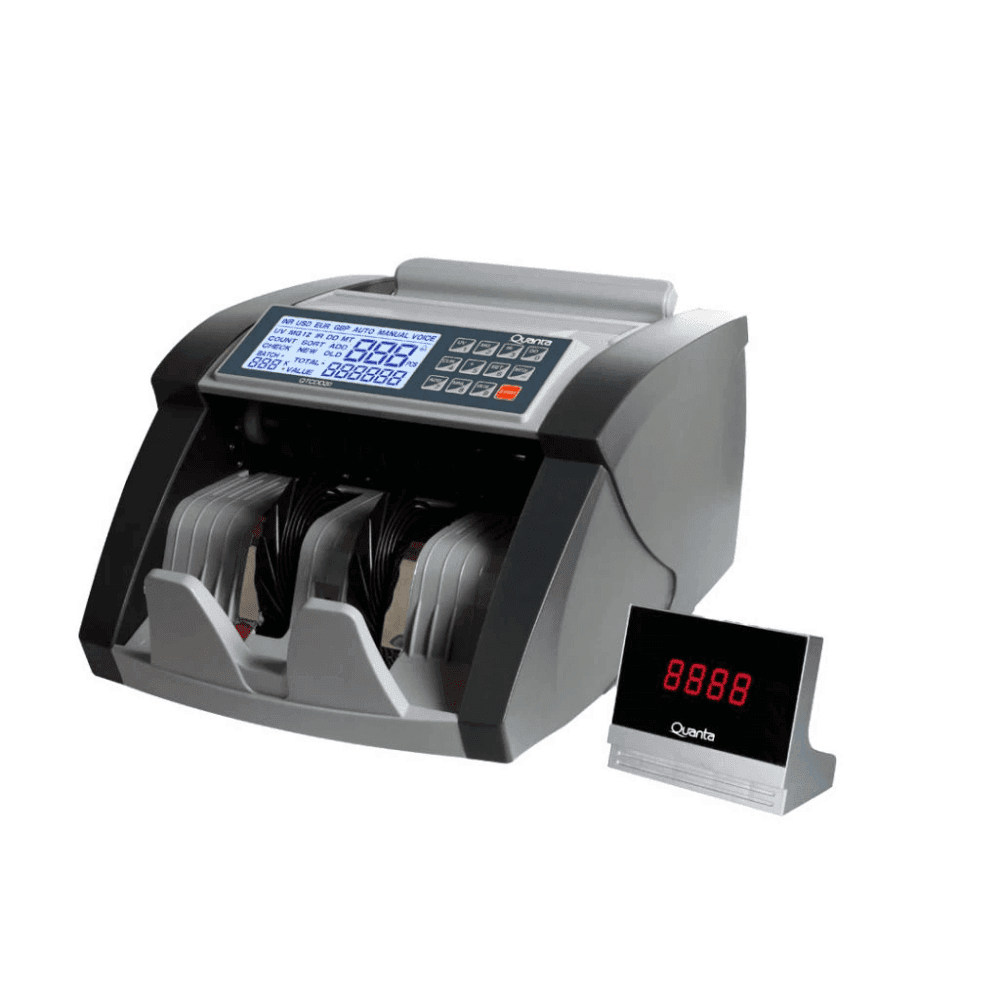 CONTADOR/DETECTOR DINERO QUANTA QTCDD20 2LCD/220V/GR QNT-67829