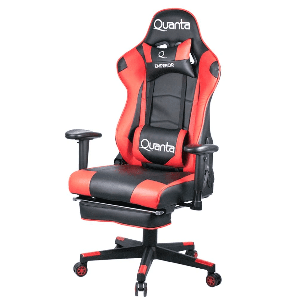 SILLA GAMER EMPEROR QUANTA QTGC20 90-170ø/2D/360ø-NG-RJ QNT-94498