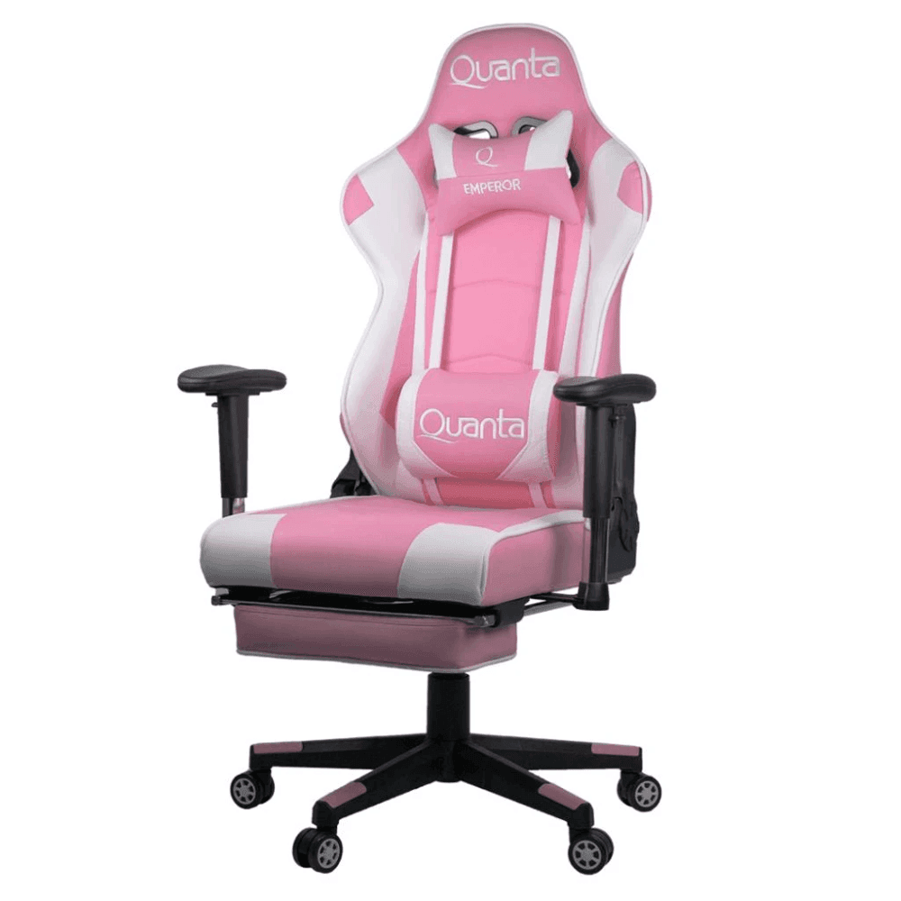 SILLA GAMER EMPEROR QUANTA QTGC20 90-170ø/2D/360ø-BL-RS QNT-94504