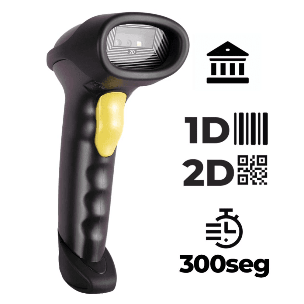 LECTOR COD/BARRAS QUANTA QTLCF300 FASTSCAN 1D/2D/BT/BOLETO-NG QNT-97680