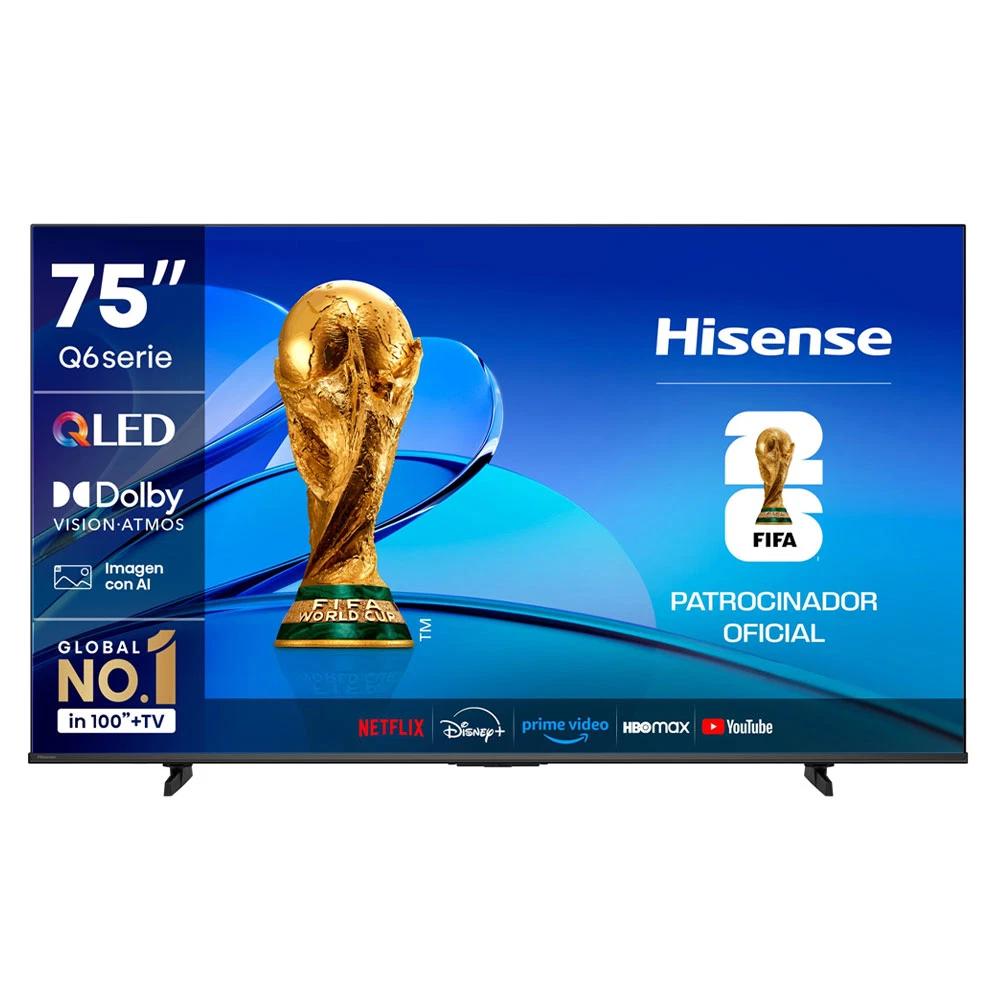 TV HISENSE 75" SMART 4K QLED GOOG TV SEL-00d13ebb