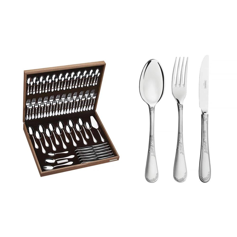 JUEGO DE CUBIERTOS 76PC RENASCENCA TRAMONTINA T669292 SEL-0605f20b