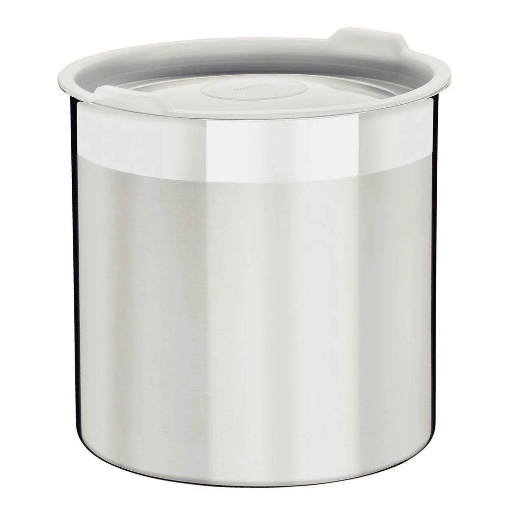 CONTEDOR ACERO INOXIDABLANCOE CON TAPA PLASTICA TRAMONTINA T612274 SEL-07b50e33