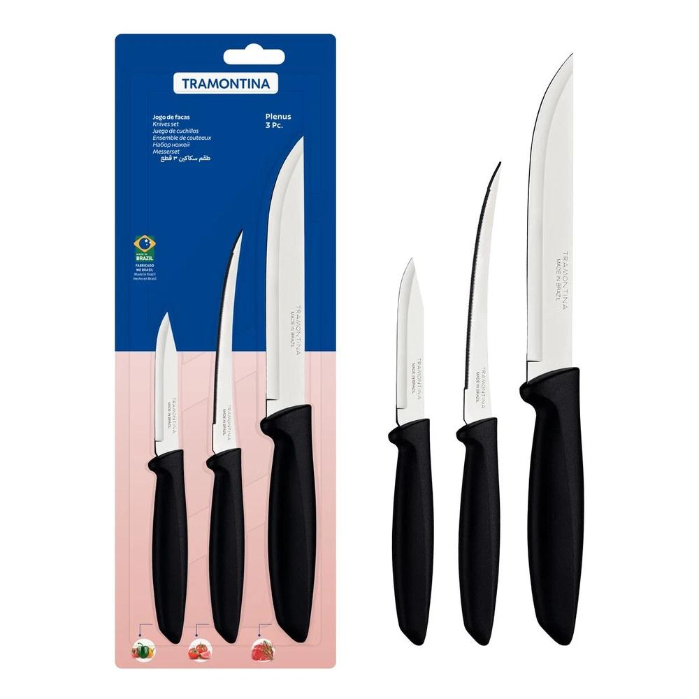 JUEGO DE CUCHILLOS 3 PZAS PLENUS TRAMONTINA T23498A SEL-08dec2c6