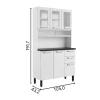 MUEBLE DE COCINA METÁLICO BERTOLINI MULTIPLA 614559046 SEL-0eacc266