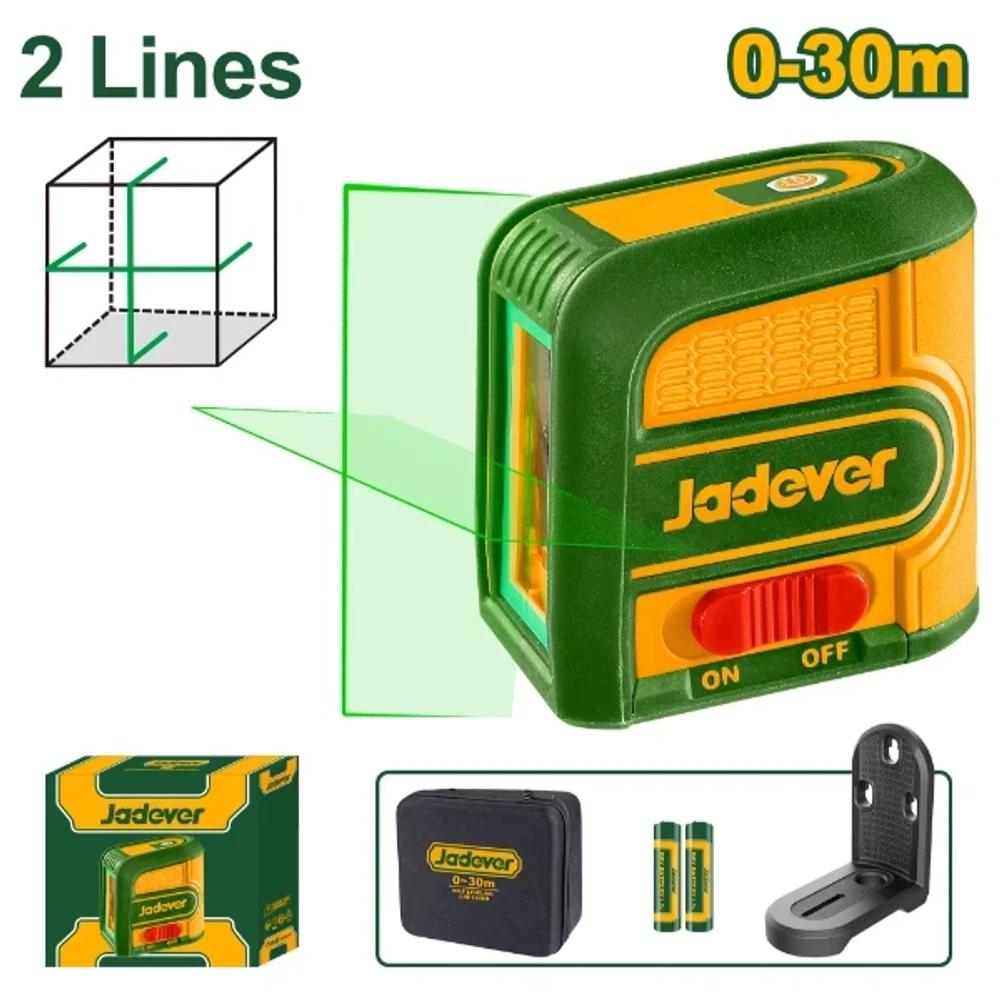 Nivel Laser Verde (0 - 30m) + Soporte Jadever Caja SEL-11dc104b