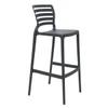 SILLA SOFIA ALTA BAR TRAMONTINA GRAFITO NEGRO T921371 SEL-143d74d0