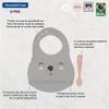 KIT BABERO + CUCHARA INFANTIL 2PZAS LE PETIT TRAMONTINA T237973 SEL-16289f87