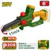 Mini motosierra 6" (Autolub) BL 20V. Sin Batería. Jadever SEL-162cf9c7