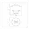 RECHAUD SOLAR TRAMONTINA T655005 SEL-18515a6f
