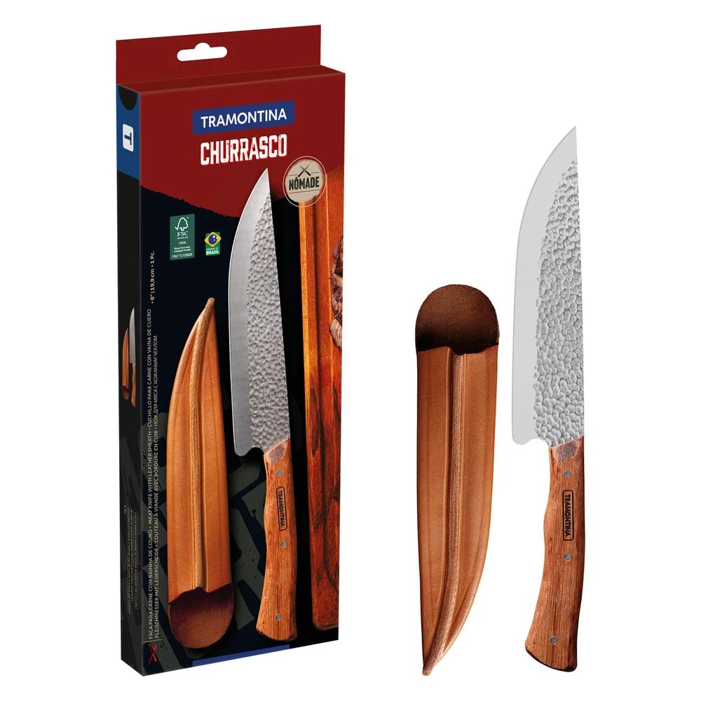 CUCHILLO CARNE CON VAINA NOMADE 8'' TRAMONTINA 008 T228692 SEL-19d2b034