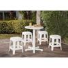MESA REDONDA CAPRI BLANCO TRAMONTINA T923001 SEL-1bbbb94e