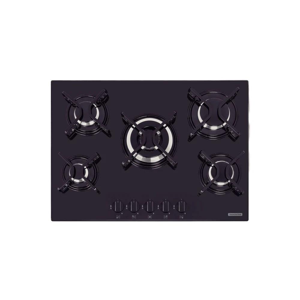 PLACA COC GAS GLASS NEGRO PENTA 5GGTRI70 TRAMONTINA T947086 SEL-1d4c2d99