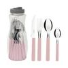 POTE CUBIERTOS GAMBOA TRAMONTINA ROSA 16PZ 23197/ 300 T231972 SEL-201ef0e3