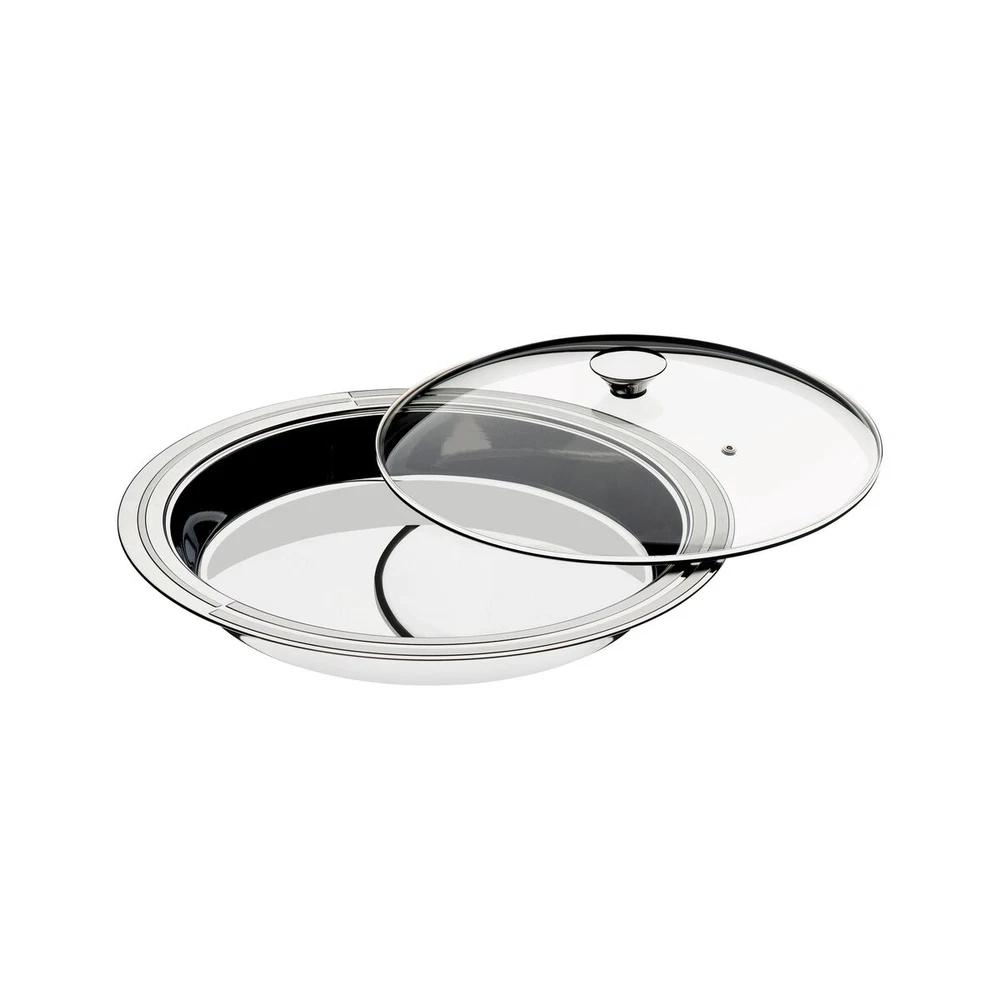 PLATO REDONDO CON TAPA VIDRIO CICLO TRAMONTINA T615281 SEL-20940b6b