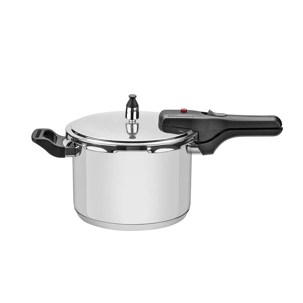 OLLA PRESION INOX BRAVA TRAMONTINA 220 6LTS T62416 SEL-284cf7fd