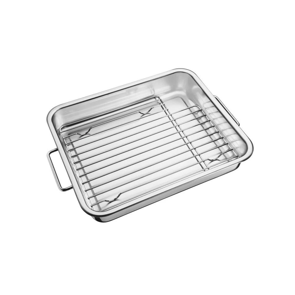 FUENTE PARA HORNEAR CON PARRILLA TRAMONTINA T614091 SEL-29753151