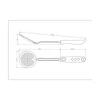 ESPUMADERA UTILITA TRAMONTINA T256528 SEL-2b32cff9