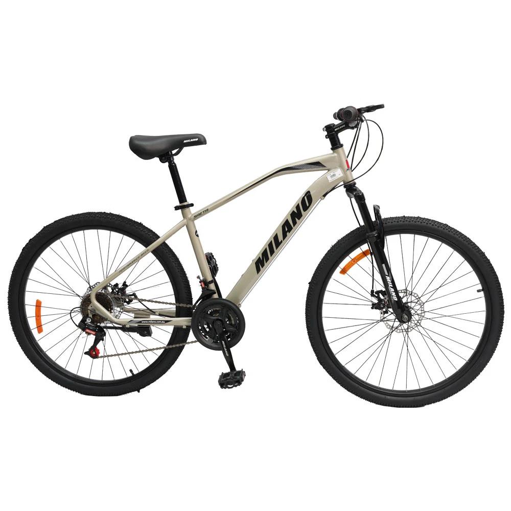 BICICLETA BIC.MILANO SAETA 26 SUS SWING PLATA SEL-2c4f930b