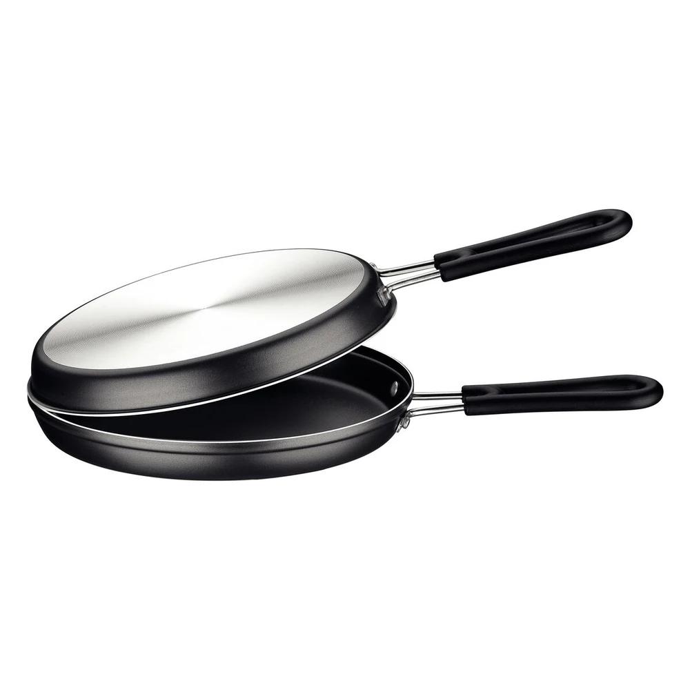 SARTEN DOBLE LORETO TRAMONTINA NEGRO 20CM T20123 SEL-32008409