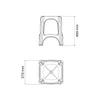 BANQUETA NITEROI NEGRO TRAMONTINA T924112 SEL-32e62ed6
