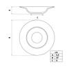 PAOLA HS PLATO PASTA 27 CM TRAMONTINA T96600J SEL-34073b45