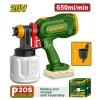 Pistola de Pintar 650ml/min 20V + Acc. Sin Bateria. Jadever SEL-361a8323