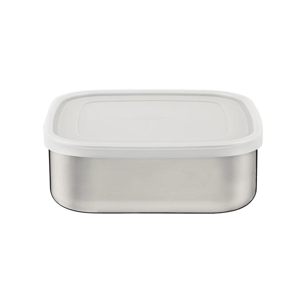 CONTENEDOR CUADRADO ACERO INOXIDABLANCOE C TAPA TRAMONTINA T612233 SEL-367ed921