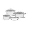 JUEGO DE OLLAS TRAMONTINA UNA CERAMIC 4 PIEZAS T652803 SEL-3b115df3